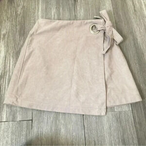 Abercrombie‎ & fitch Wrap Skirt Suede Women’s Size 2